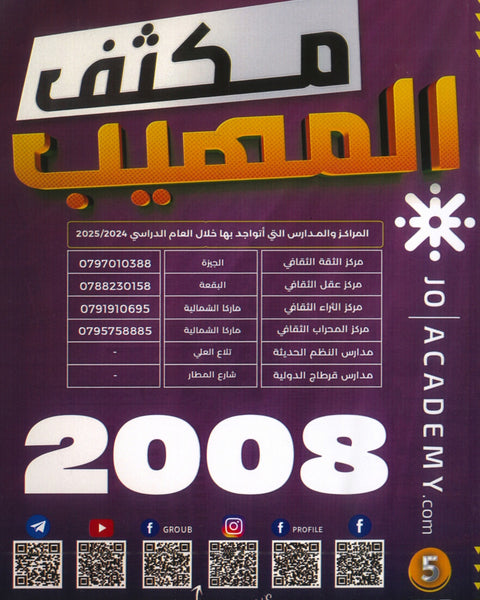 مكثف المهيب في اللغة الإنجليزية أ.محمد أبو الشباب الفصل الثاني 2008