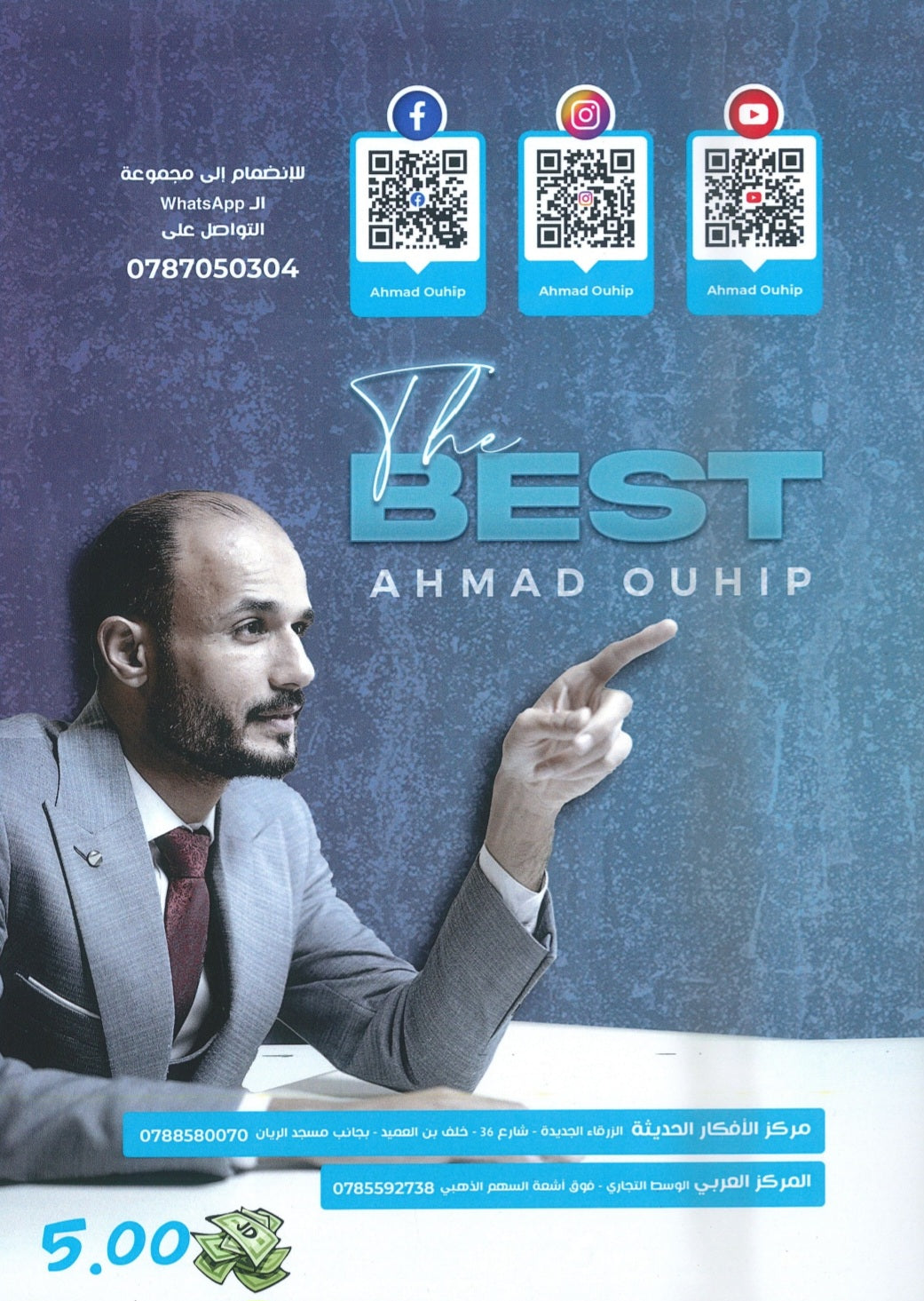 دوسية The Best في اللغة الإنجليزية المتقدم أ. أحمد أوهيب الوحدة 3+4+5 2008