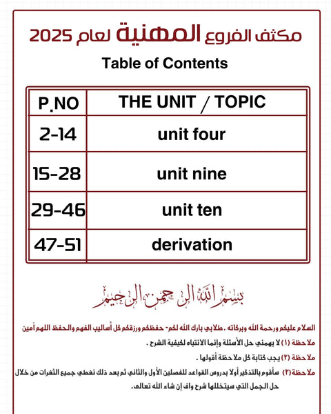 مكثف اللغة الانجليزية الفروع المهنية د.خالد الدعجة الفصلين