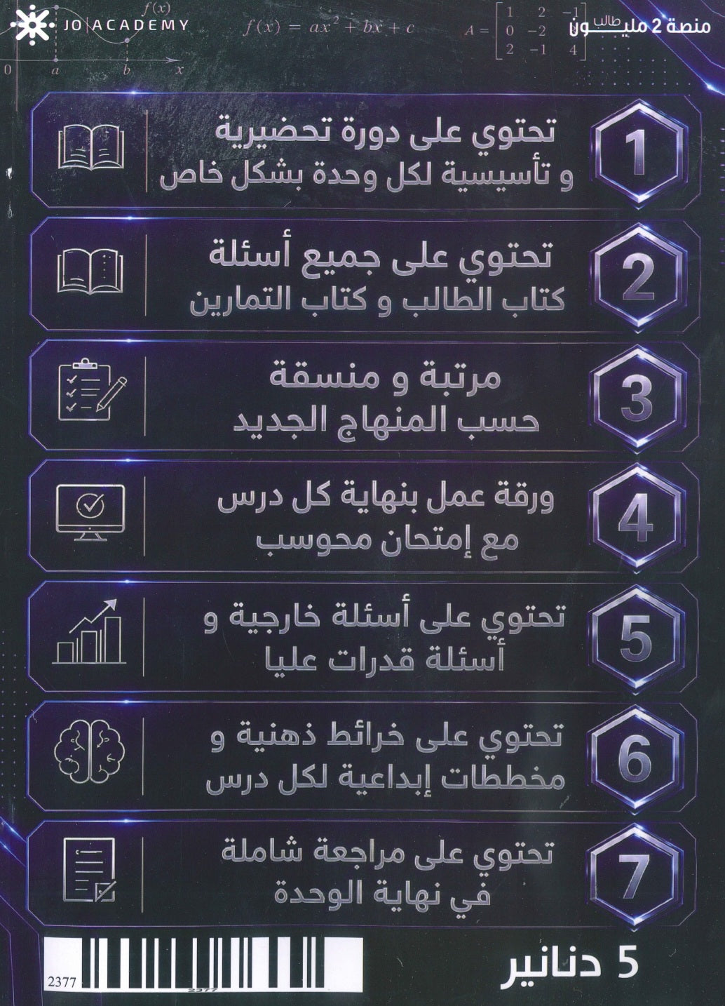 دوسية الابداع في رياضيات الأعمال أ. سامر رشاد الفصل الأول 2009