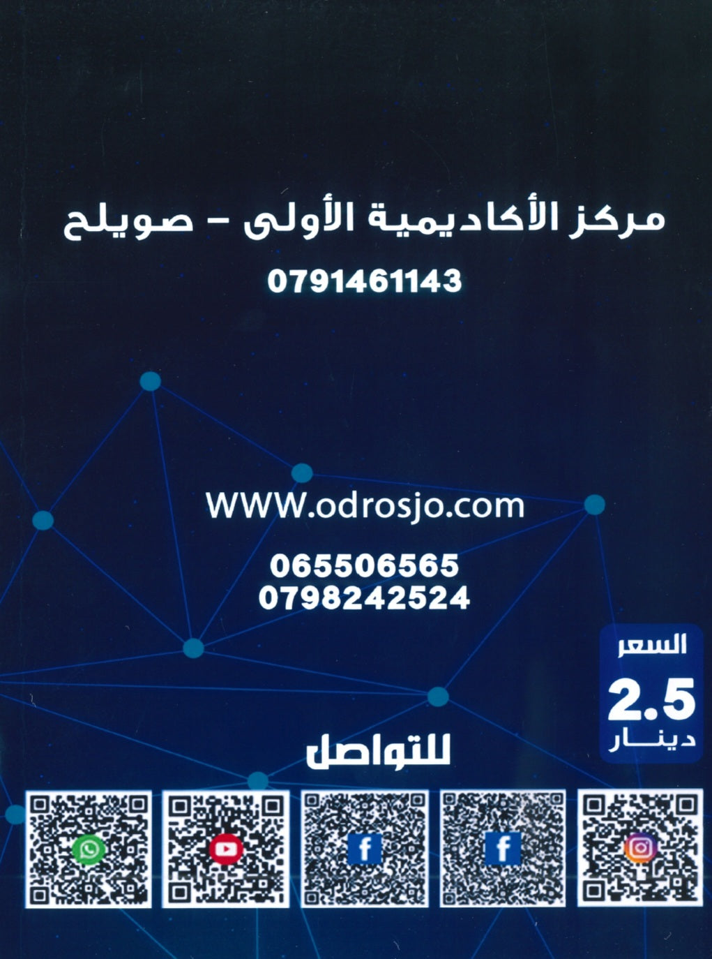 دوسية الصالح في الرياضيات المتقدم أ. محمد صالح الوحدة الرابعة 2008