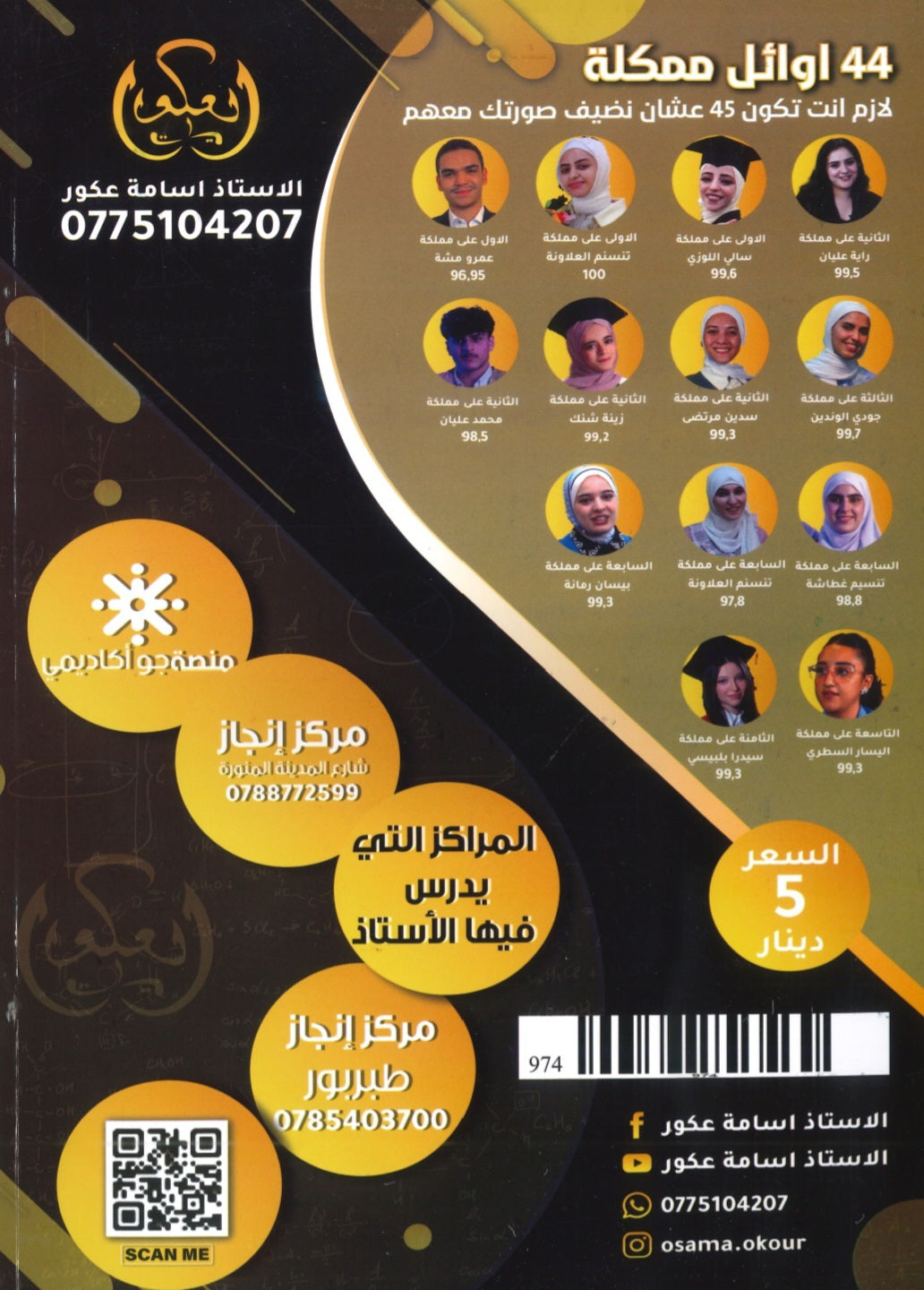 دوسية العكوريات في رياضيات الأعمال  أ.أسامه العكور الفصل الأول 2008
