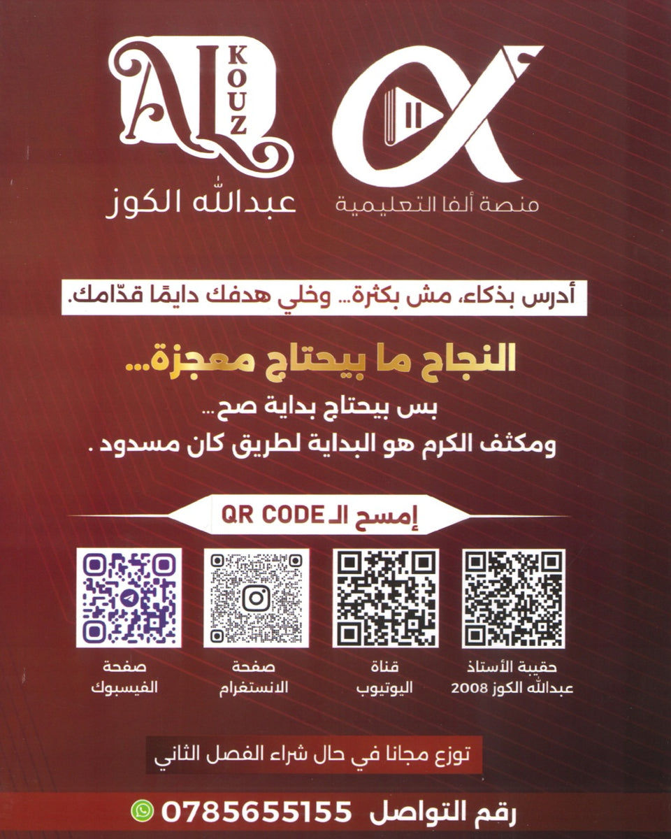 مكثف الكرم في تاريخ الأردن أ.عبدالله الكوز الفصلين 2008