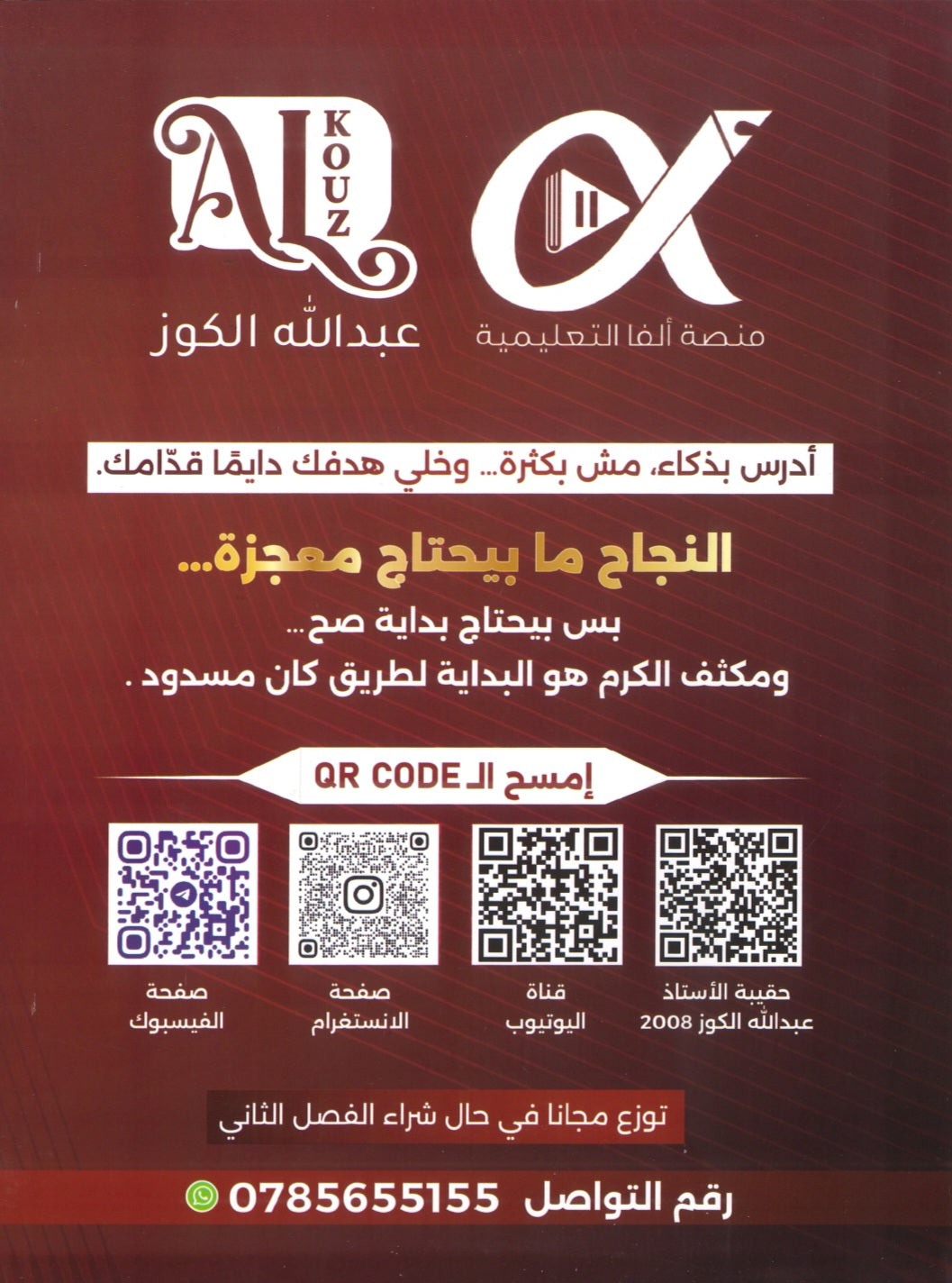 مكثف الكرم في تاريخ الأردن أ.عبدالله الكوز الفصلين 2008