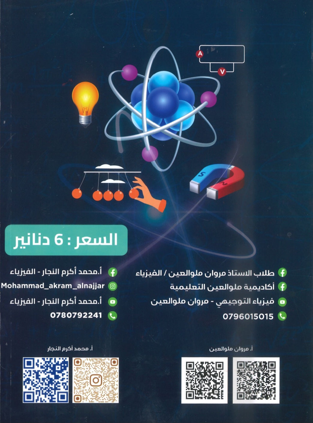 بنك أسئلة ملو العين في الفيزياء أ.مروان ملو العين الفصل الثاني 2008