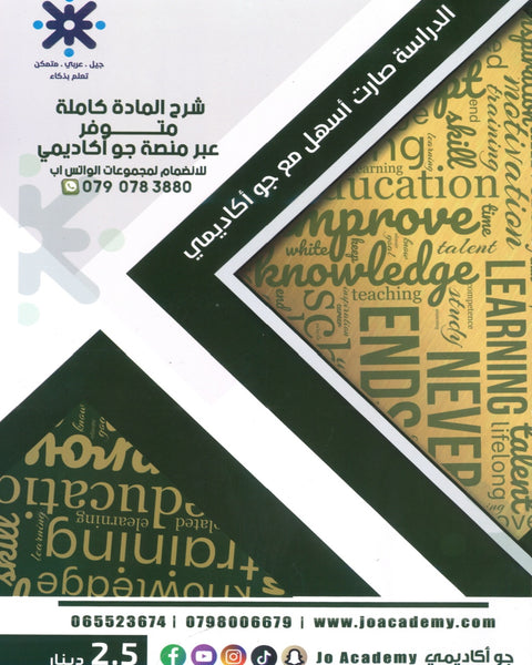 دوسية المعلم في اللغة الانجليزية أ.سيف عويمر الوحدة الثامنة